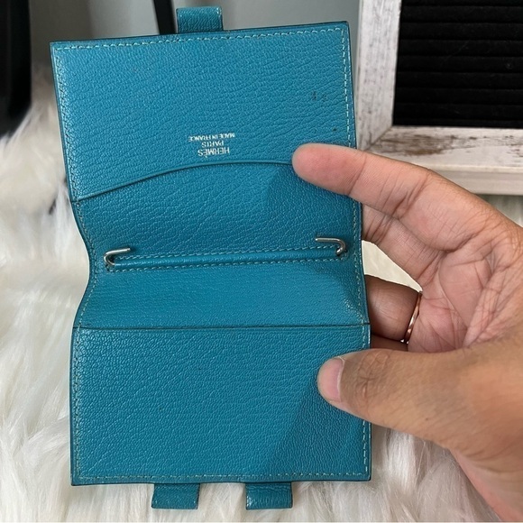 HERMES Agenda Togo Leather Notebook Cover Small - Picture 9 of 11